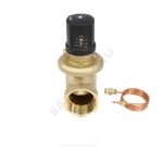 Клапан балансировочный автомат латунь 3380H Ду 32 G1 1/4" Ру16 Тмакс=120 оС ВР 5-30 кПа Kvs=9.26м3/ч без ниппелей Benarmo
