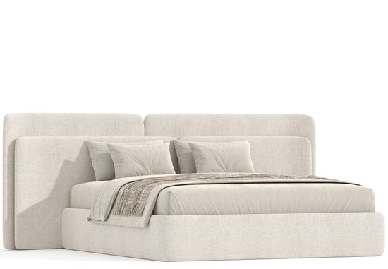 Кровать Пикассо с широким изголовьем