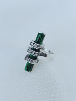 "Каскад" кольцо из коллекции "Black & White "от Jenavi