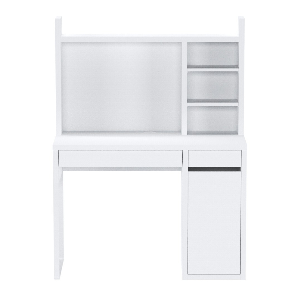 Надстройка для стола письменного КОМПИ, 105х17х65, белый