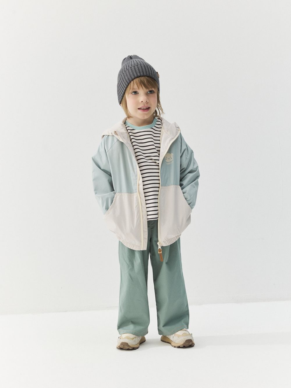 Ветровка на флисовом подкладе "Полынь" 0+