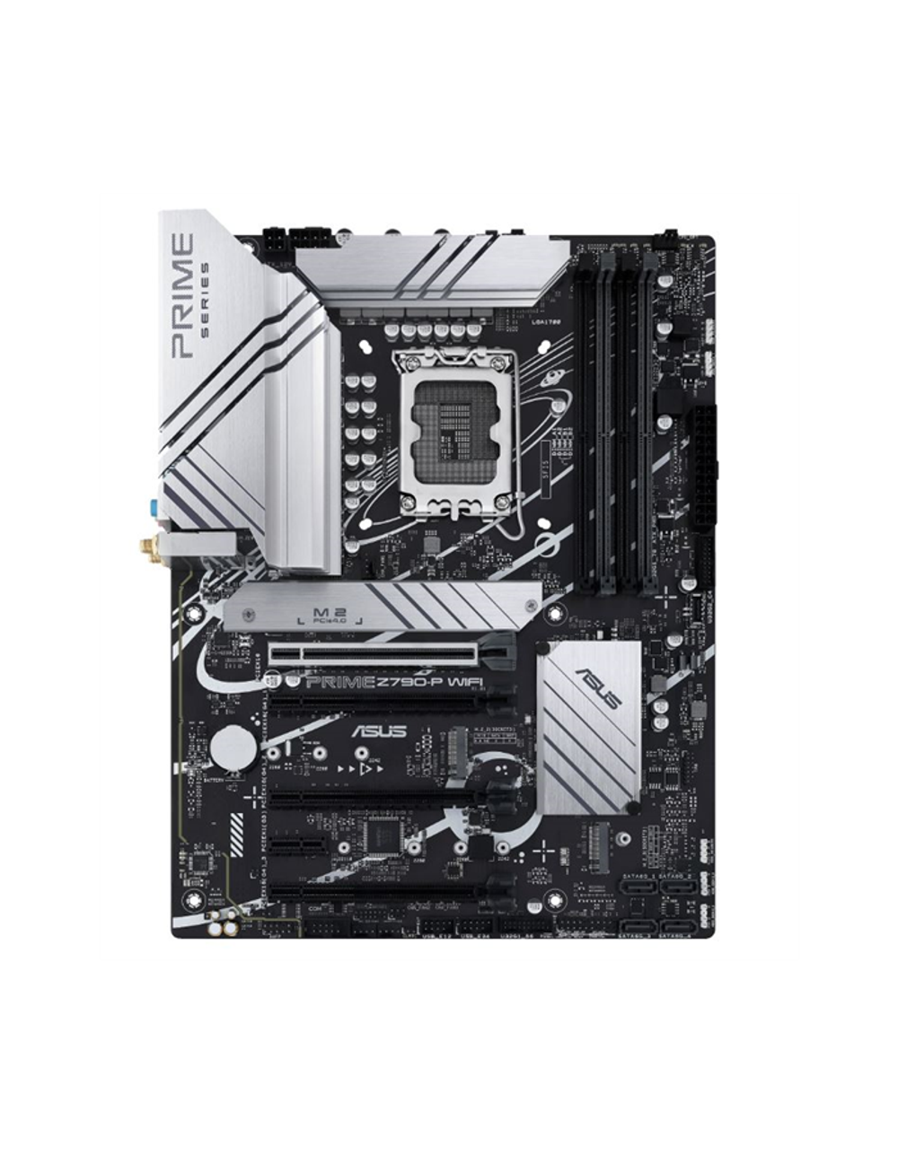 ASUS PRIME Z790-P WIFI, LGA1700, Z790, 4*SATA, 3*M.2, 3*USB 3.2, 4*USB 2.0, Type-C, 4*PCIx16, 1*PCIx1, HDMI+DP, ATX; 90MB1CJ0-M0EAY0