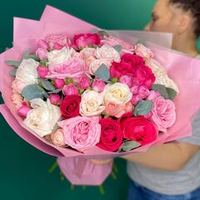 Букет цветов Розалия средний