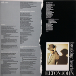 Elton John / Breaking Hearts (LP)