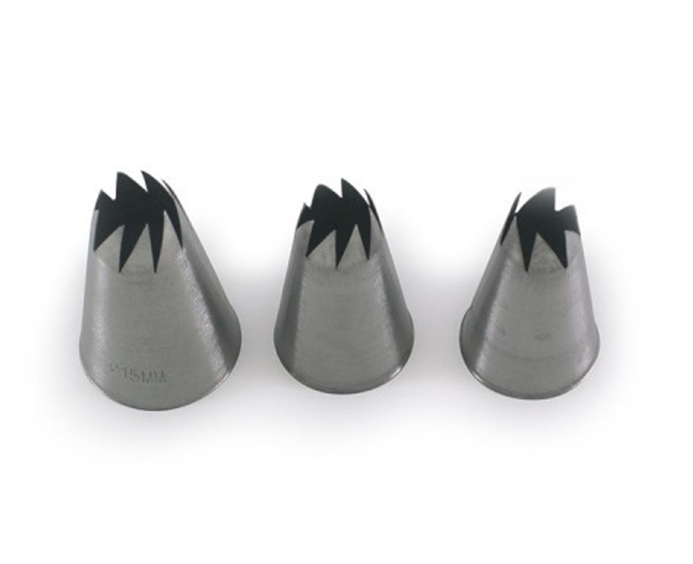 Насадка кондитерская "Открытая роза" от D2мм до D14мм