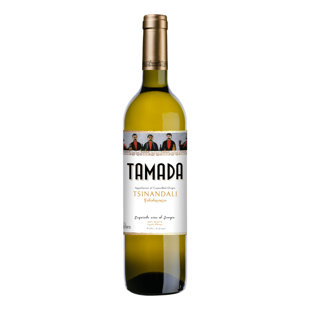 Вино Тамада Tsinandali белое сухое 0.75 л