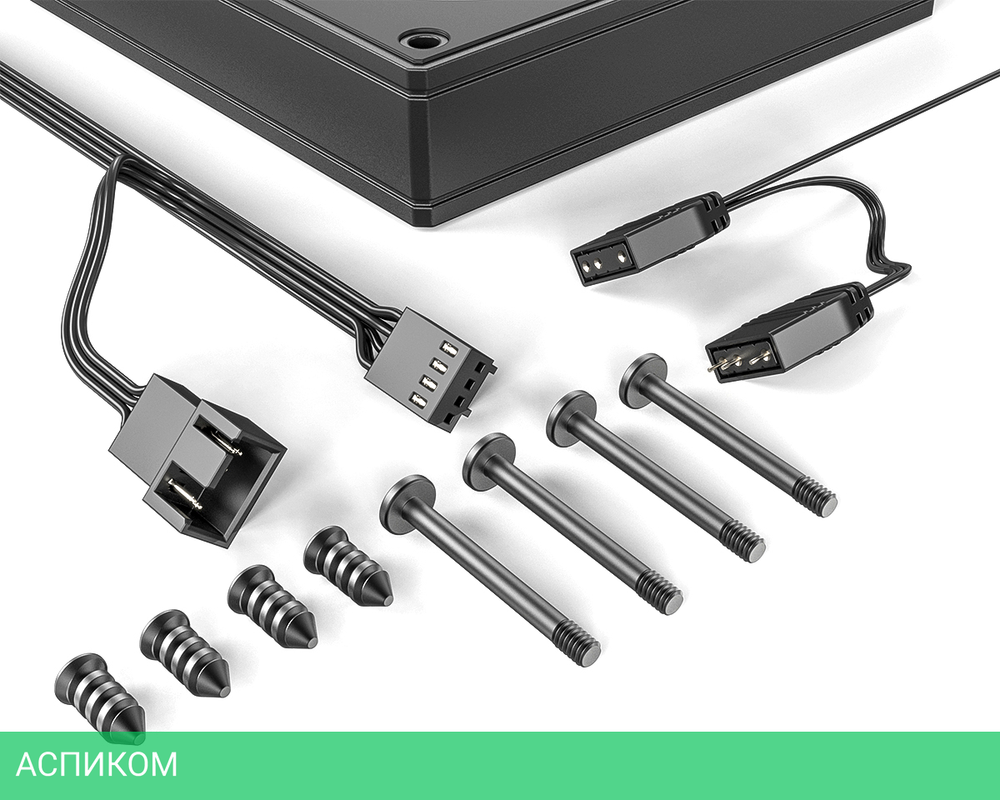 Вентилятор для корпуса ID-Cooling AS-120-ARGB-K