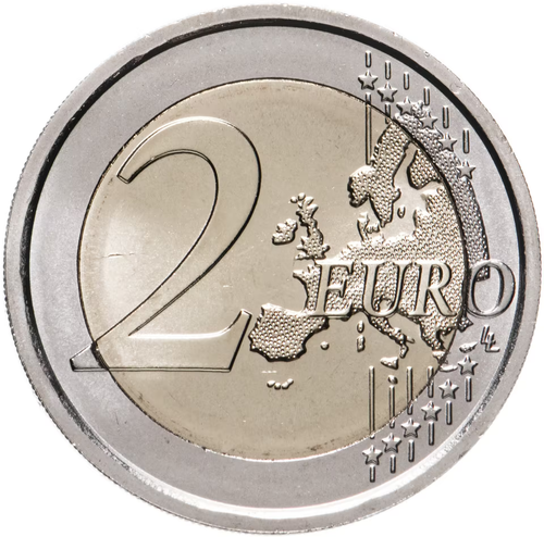 2 евро 2022 год Словения - 150-летие Эстонского литературного общества