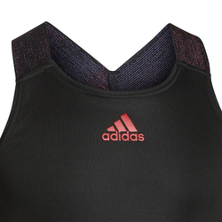 Футболка для девочки теннисная Adidas Y-Tank Primeblue - черный