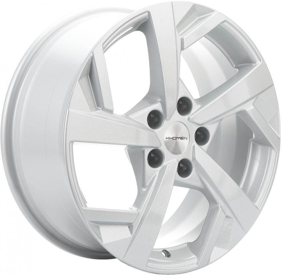 Khomen 1712 7x17 5x112 ET 54 Dia 57.1 (silver)
