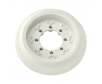 Ретро рамка 1 пост, пластик, бежевый, Bylectrica