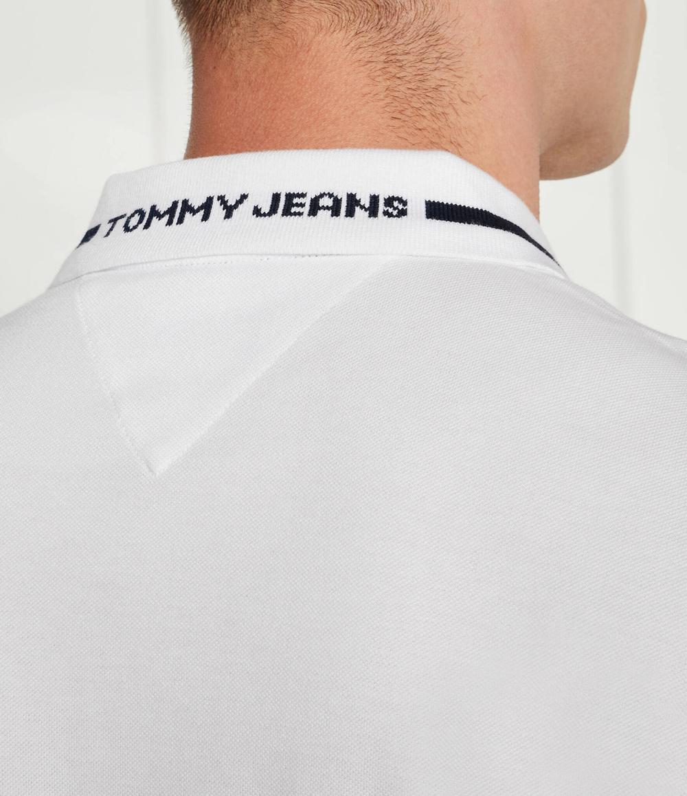 Поло Tommy Jeans - белый(DM0DM20443)