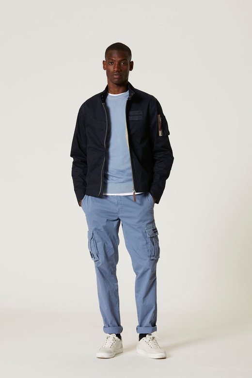 Брюки из хлопка (серые)