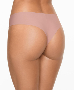 OYSHO Набор из 5 трусов чики из смесового полиамида с лазерной обработкой края, фиолетовый, коричневый