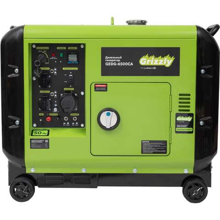 Дизельный генератор Grizzly GEDG-6500CA