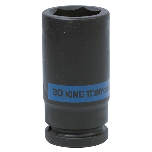 KING TONY (643530M) Головка торцевая ударная глубокая шестигранная 3/4", 30 мм