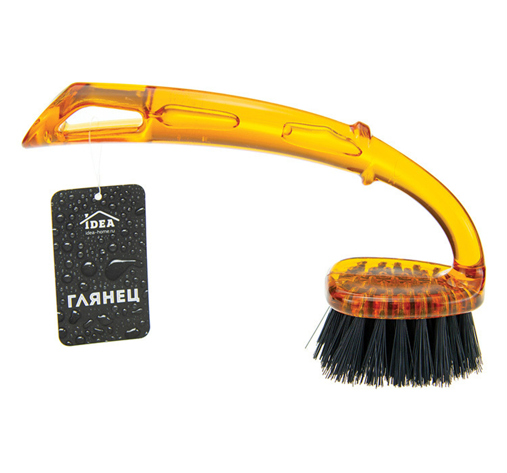 Щетка для мытья посуды ГЛЯНЕЦ (микс) М5203