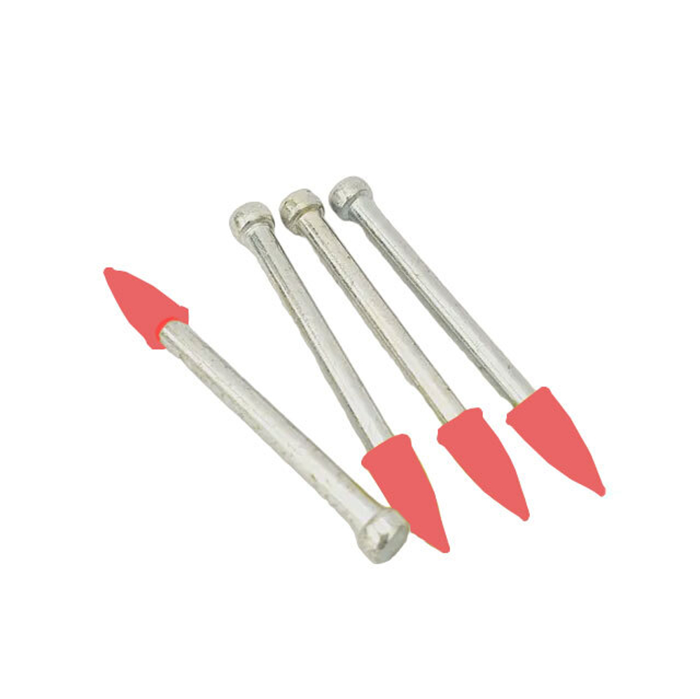 Дюбель гвозди монтажные с красным наконечником FEDAST ZP-1/4-30S6