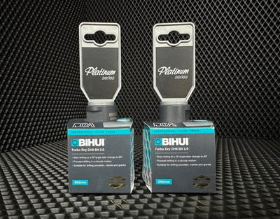 Коронка алмазная для плитки и камня BIHUI, 60мм (вакуумная пайка точной формы), арт.DBDB60