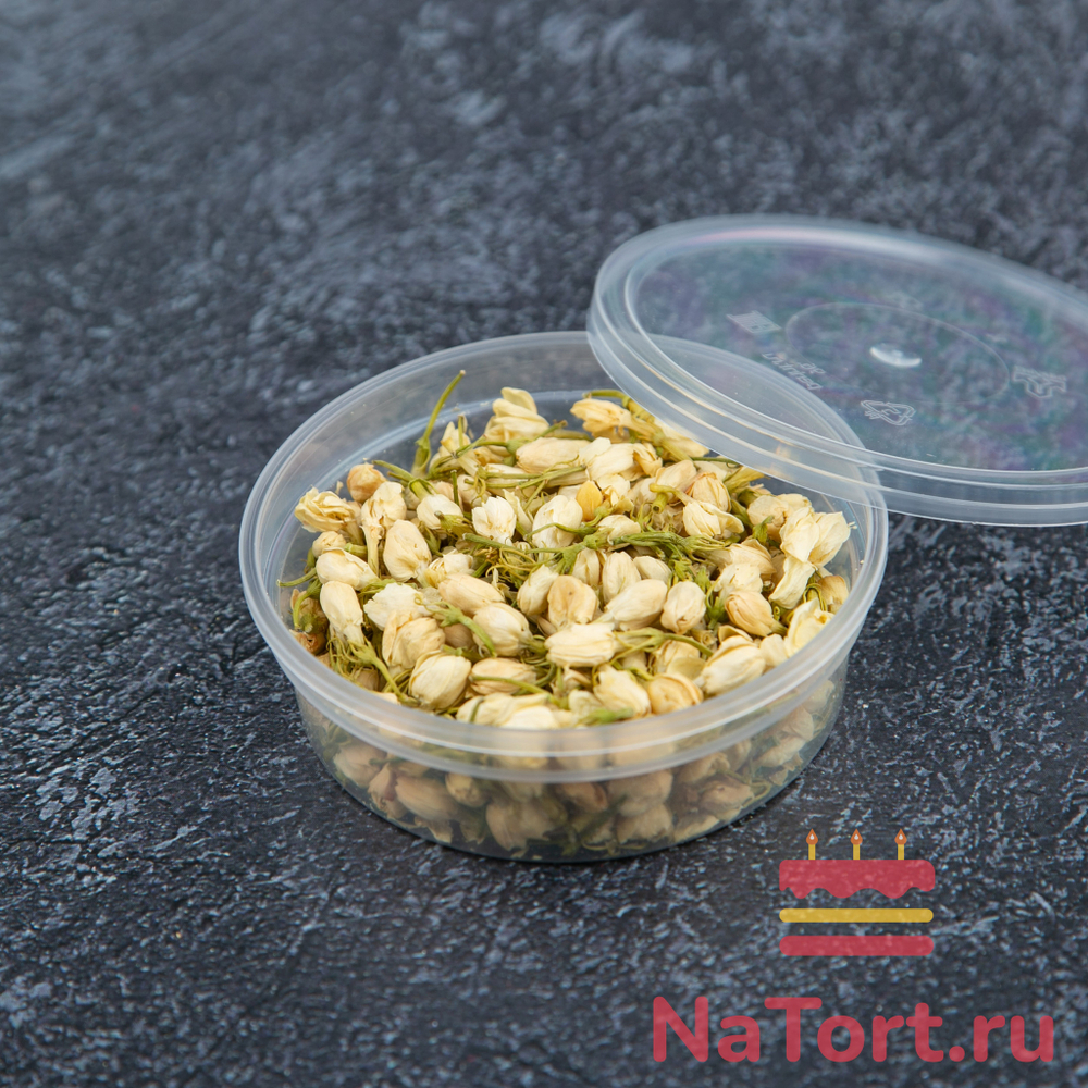 Жасмин сушеный (бутоны),  10 гр  (БАНОЧКА)