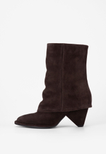 Полусапоги // Seta // Chocolate // Suede