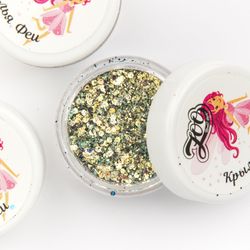 Zoo nail Микс шестигранников “Крылья Феи» 1405