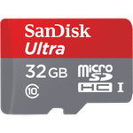 Карта памяти SanDisk MicroSDHC Ultra 32 Gb