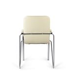 Кресло Самба Софт хром, экокожа Santorini