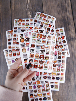 Детские поощрительные наклейки оценки для школы и дома