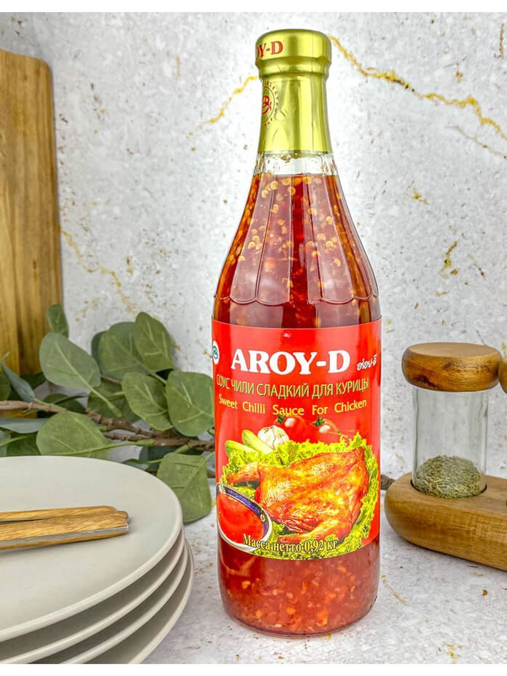 Соус Чили Сладкий Aroy-D для курицы 920 гр