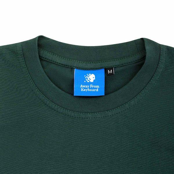 Футболка Life vest under your seat Темно-зеленая - фото 3