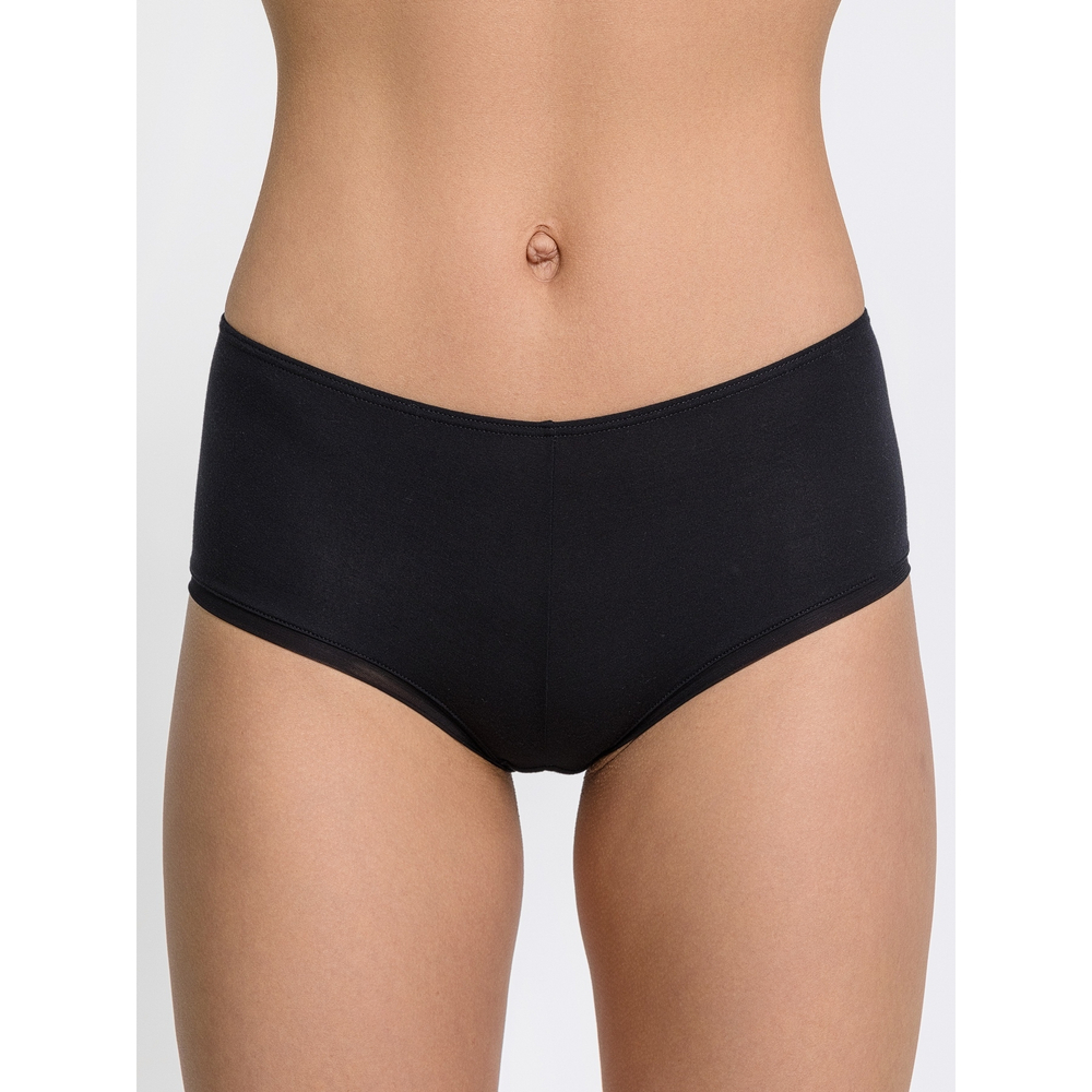 Женские трусы кюлоты черные OROBLU Perfect Line VOBT01599