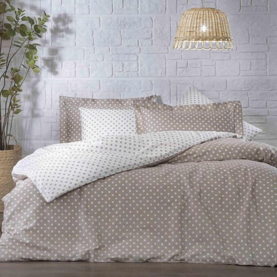 Халат женский сатин махра MACCHIATO бежевый Tivolyo Home