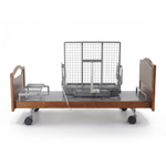 Кровать электрическая MED-MOS DB-2B с поворотным креслом в левую сторону (коричневый)