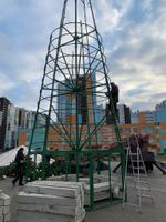 Уличная елка каркасная "Евро-2" (пвх) от 4 до 30 м