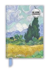 Bloknot \ Блокнот \ Notebook  Vincent van Gogh: Wheat Field with Cypresses (Foiled Blank Journal)