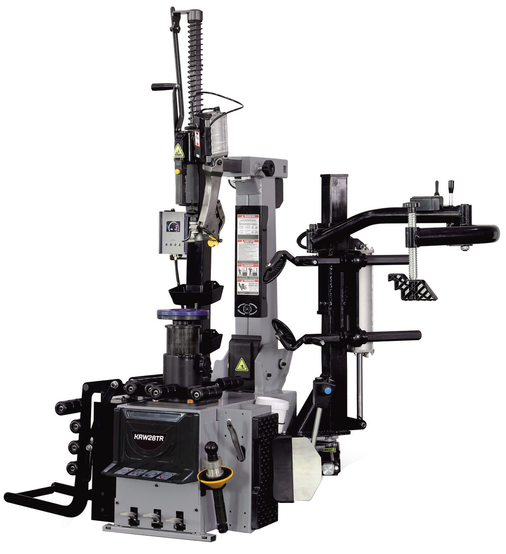 KraftWell KRW28TR Шиномонтажный станок СУПЕРАВТОМАТ инвертор 10-28"