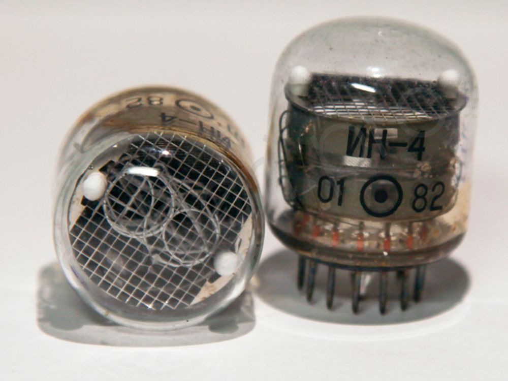 часы на ламповых индикаторах ин4