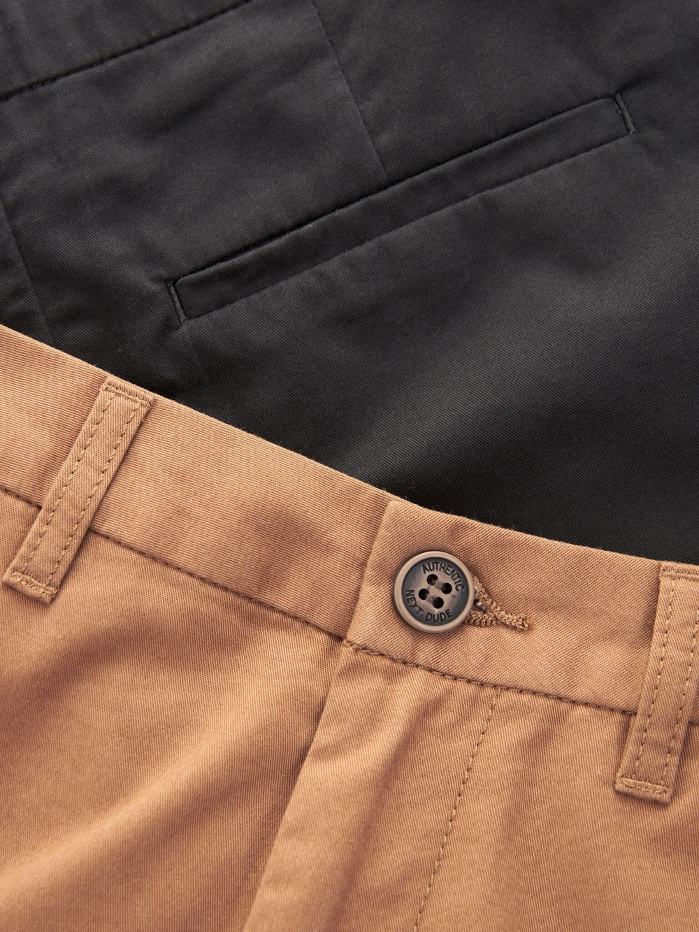 Шорты чинос для мальчика Next B60-237, 2 шт., Черный, Коричневый