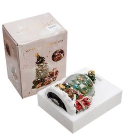 PM-47 Шар со снегом муз. «Новогоднее Чудо»