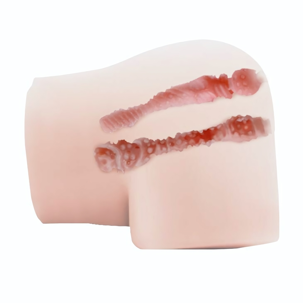 Вагина Passion Lady Flower baby с вибрацией (Цвет: телесный)