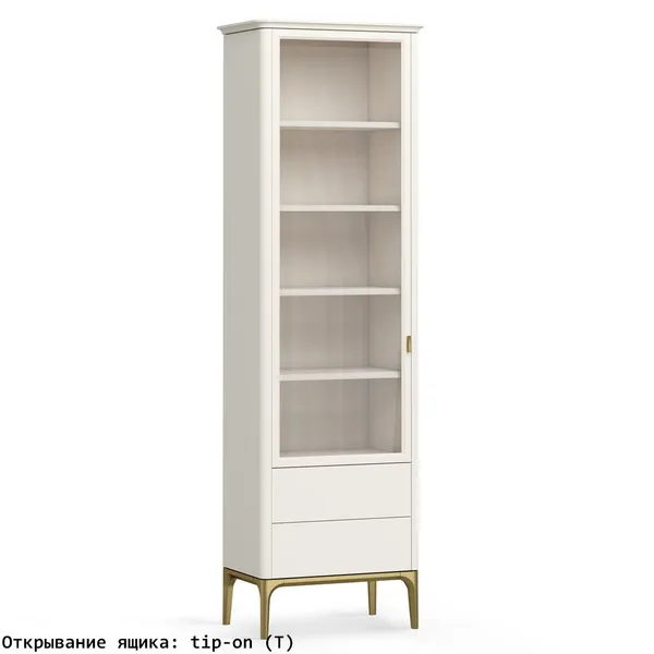 Шкаф книжный малый 2 ящика L