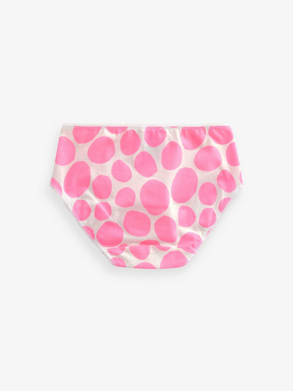 Трусы для девочки Next K92-280, 7 шт., Белый, Розовый, Салатовый