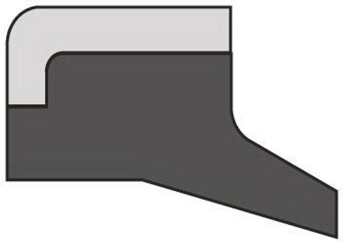 A203-035 NBR Грязесъёмник штока армированный 35-45-7/10