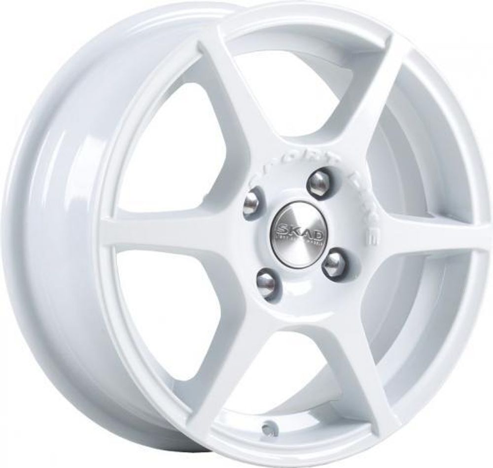 Скад Ягуар 5.5x14 4x98 ET 38 Dia 58.6 (белый)