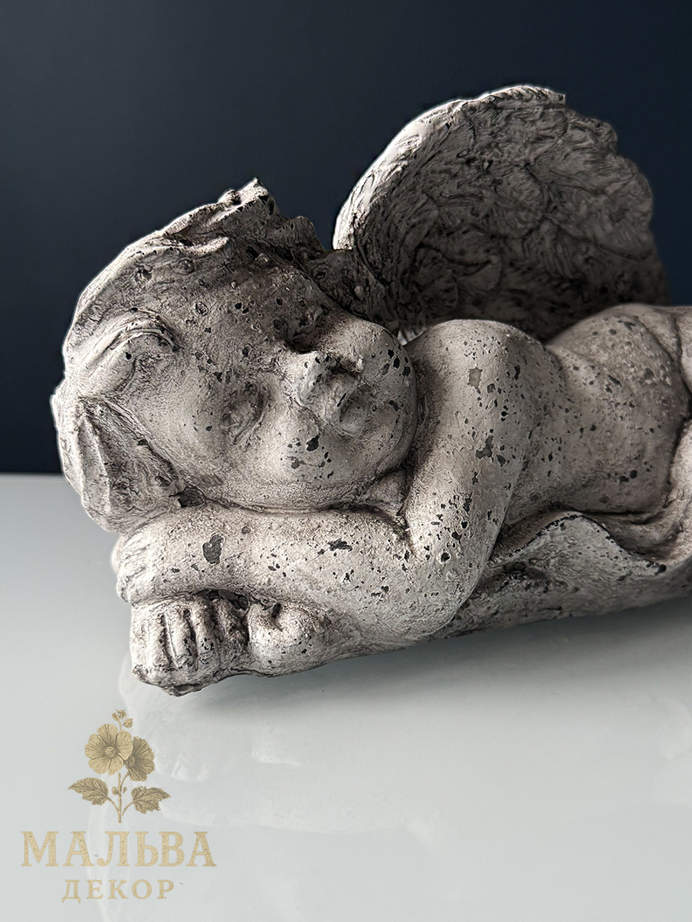 Декоративная фигура "Античный Ангел" 35,5x14x17см