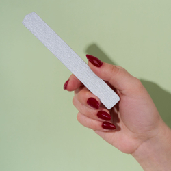 Сменные файлы на тонкой основе, серый абразив, размер М