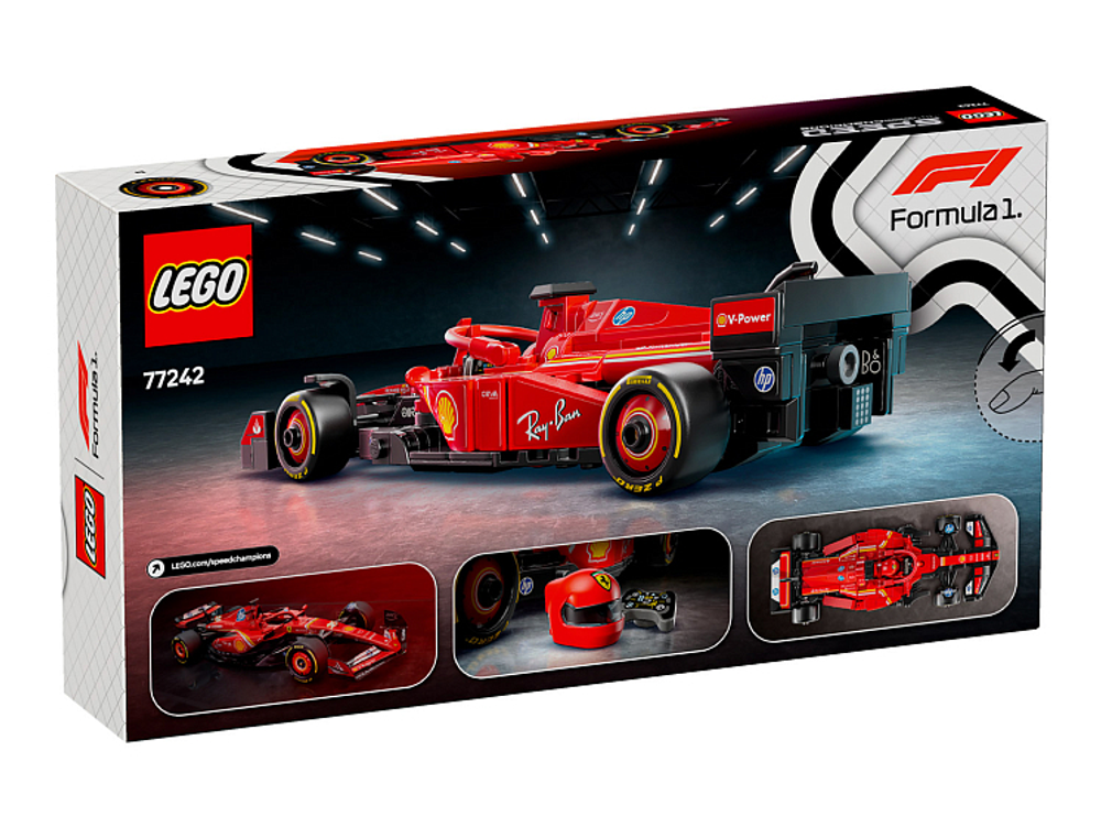 LEGO Speed Champions 77242 «Ferrari SF-24 F1» — болид 2024 для коллекции