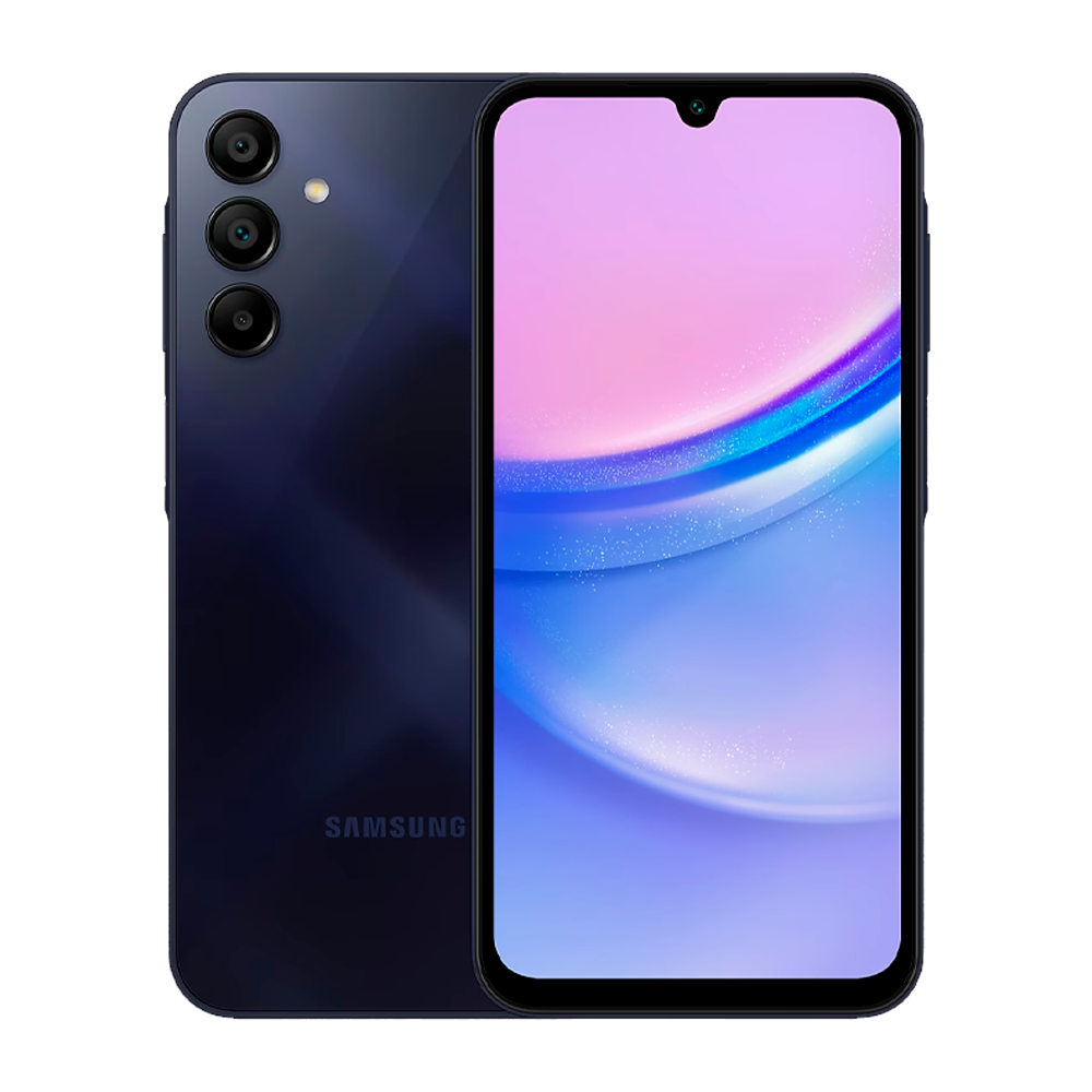 Смартфон Samsung Galaxy A15 6/128GB, Blue Black (Черный)