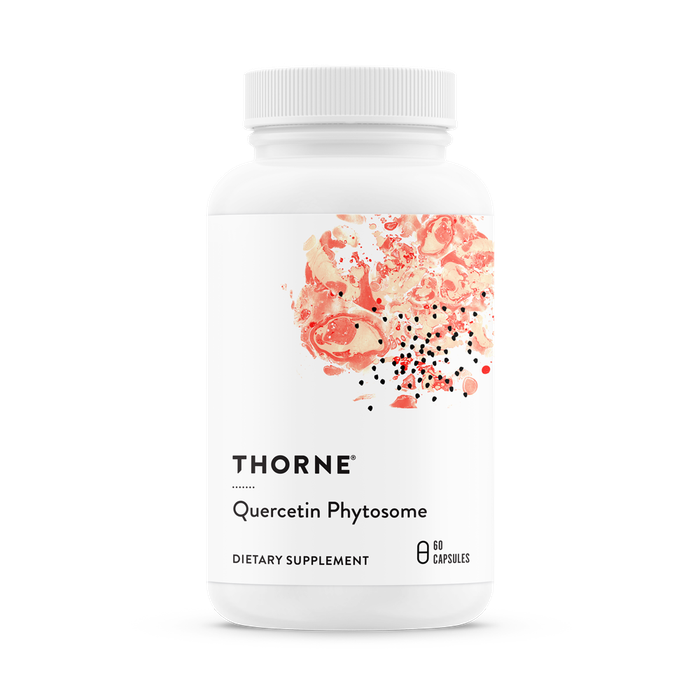 Фитосом кверцетина, Quercetin Phytosome, Thorne Research, 60 капсул